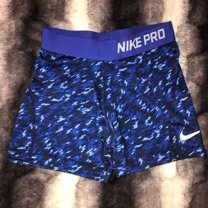 Nike Pro spandex shorts